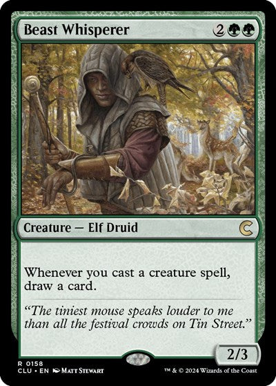 Beast Whisperer (Ravnica: Clue Edition) Near Mint