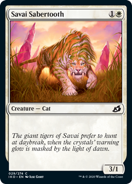 Savai Sabertooth (Ikoria: Lair of Behemoths) Light Play