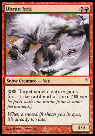 Ohran Yeti (Coldsnap) Medium Play