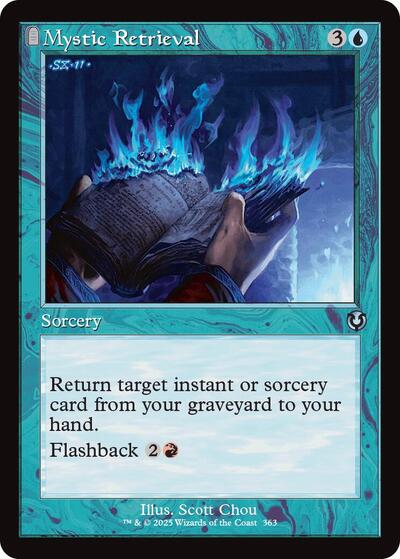 Mystic Retrieval (Retro Frame) (Innistrad Remastered) Light Play
