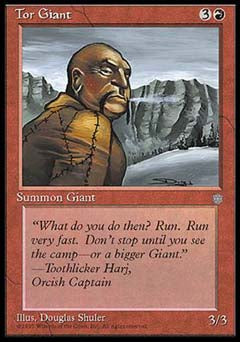 Tor Giant (Ice Age) Light Play