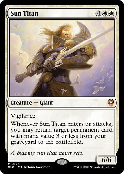 Sun Titan (Commander: Bloomburrow) Light Play