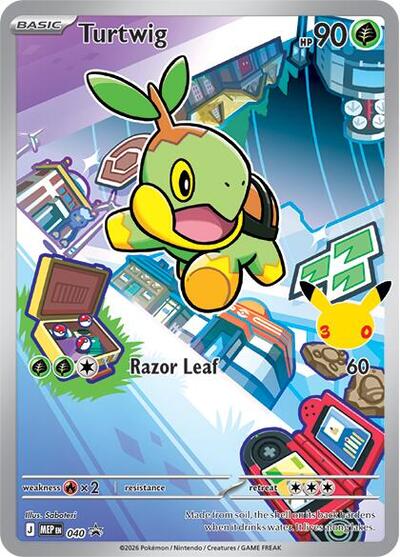 Turtwig - 040 (ME: Mega Evolution Promo) Near Mint