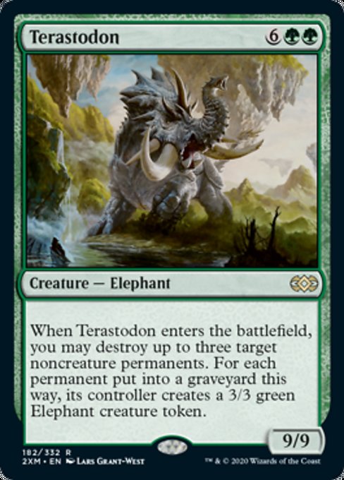 Terastodon (Double Masters) Light Play