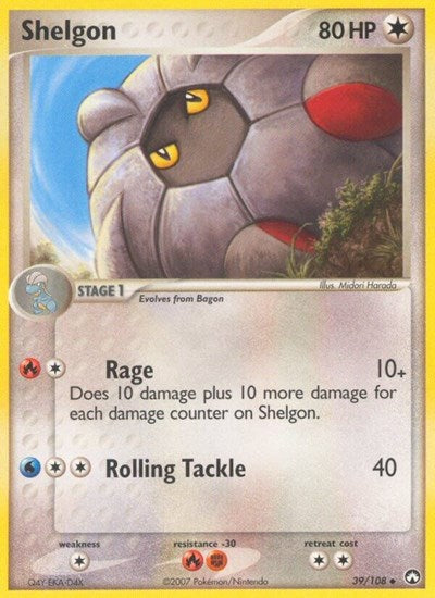 Shelgon (Power Keepers) Heavy Play