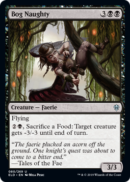 Bog Naughty (Throne of Eldraine) Light Play
