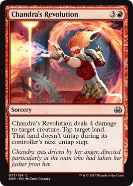 Chandra's Revolution (Aether Revolt) Light Play