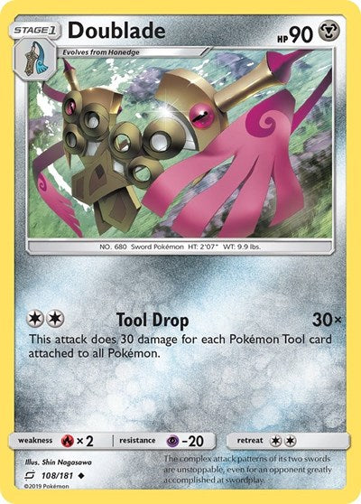 Doublade (SM - Team Up) Light Play