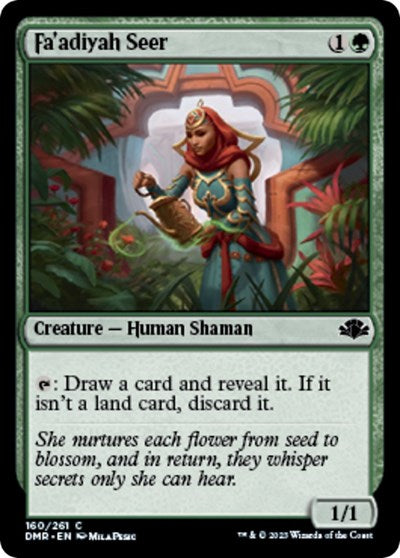 Fa'adiyah Seer (Dominaria Remastered) Light Play Foil