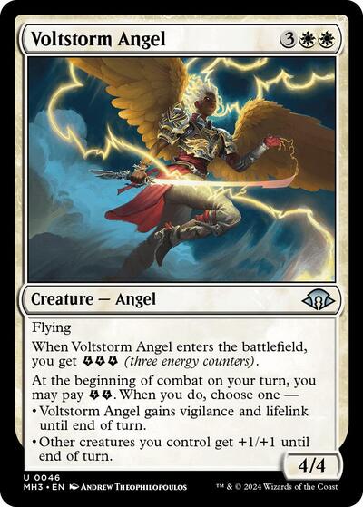 Voltstorm Angel (Modern Horizons 3) Light Play