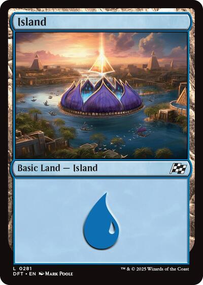 Island (0281) (Aetherdrift) Light Play
