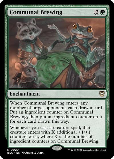 Communal Brewing (Commander: Bloomburrow) Light Play
