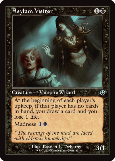 Asylum Visitor (Retro Frame) (Innistrad Remastered) Light Play