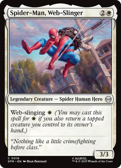 Spider-Man, Web-Slinger (Marvel's Spider-Man) Light Play Foil
