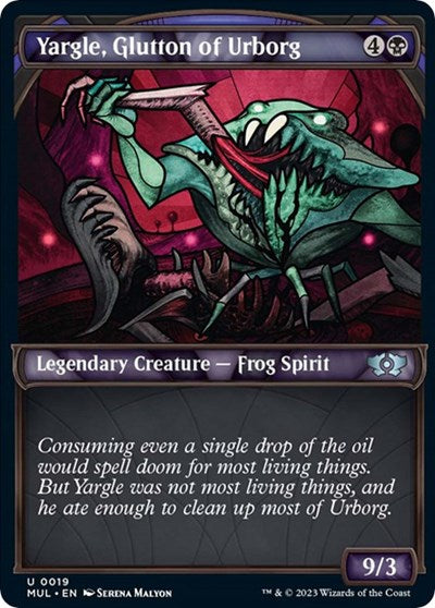 Yargle, Glutton of Urborg (March of the Machine: Multiverse Legends) Light Play