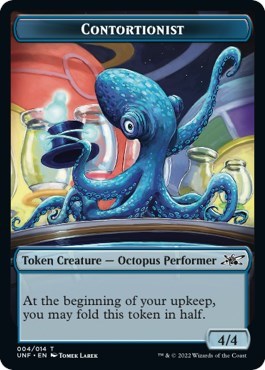 Contortionist Double-Sided Token (Unfinity) Light Play