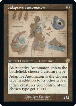 Adaptive Automaton (Schematic) (The Brothers' War: Retro Frame Artifacts) Light Play Foil