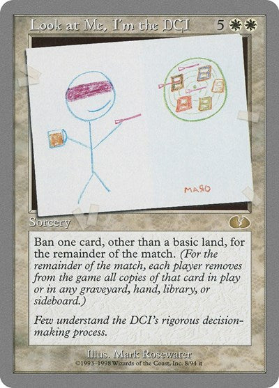 Look at Me, I'm the DCI (Unglued) Light Play