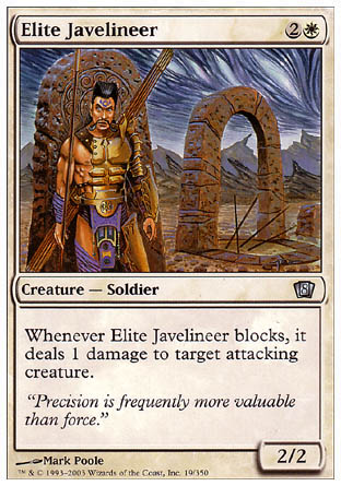 Elite Javelineer (8th Edition) Light Play