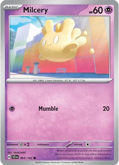 Milcery - 064 (SV07: Stellar Crown) Light Play