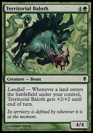Territorial Baloth (Zendikar) Near Mint