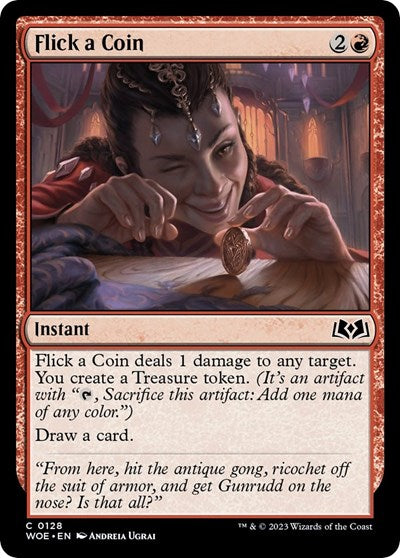 Flick a Coin (Wilds of Eldraine) Light Play