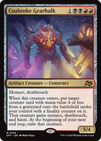 Coalstoke Gearhulk (Aetherdrift) Light Play