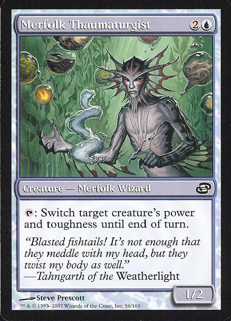 Merfolk Thaumaturgist (Planar Chaos) Light Play