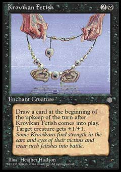 Krovikan Fetish (Ice Age) Light Play
