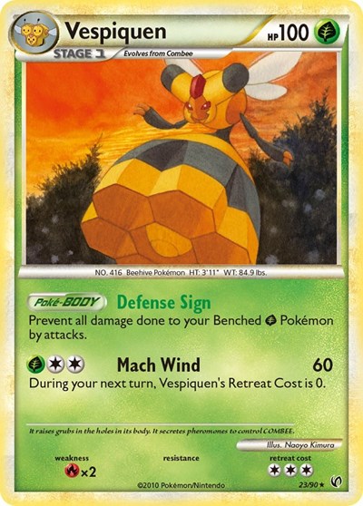 Vespiquen (Undaunted) Light Play
