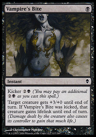 Vampire's Bite (Zendikar) Near Mint