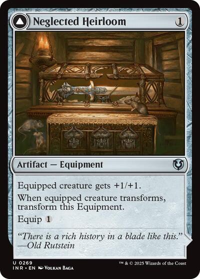 Neglected Heirloom (Innistrad Remastered) Light Play