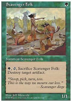 Scavenger Folk (5th Edition) Light Play