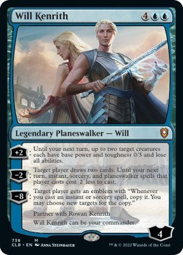 Will Kenrith (Commander Legends: Battle for Baldur's Gate) Light Play
