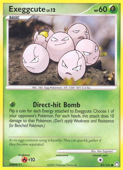 Exeggcute (Mysterious Treasures) Light Play