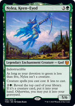 Nylea, Keen-Eyed (Theros Beyond Death) Light Play