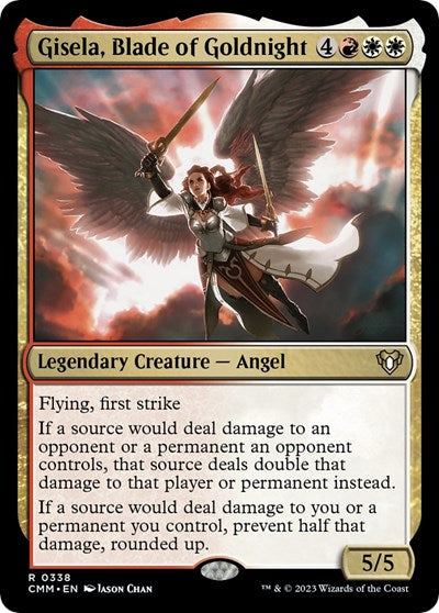 Gisela, Blade of Goldnight (Commander Masters) Light Play