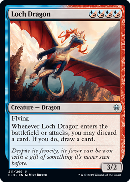 Loch Dragon (Throne of Eldraine) Light Play
