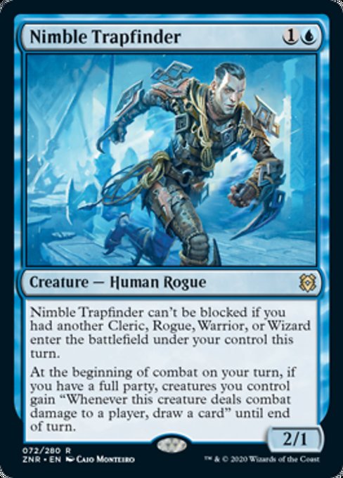 Nimble Trapfinder (Zendikar Rising) Light Play