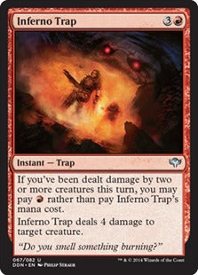 Inferno Trap (Duel Decks: Speed vs Cunning) Light Play