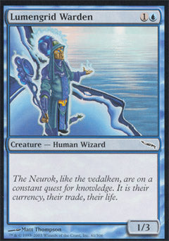 Lumengrid Warden (Mirrodin) Heavy Play