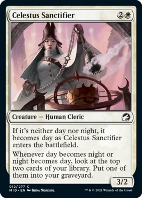 Celestus Sanctifier (Innistrad: Midnight Hunt) Heavy Play