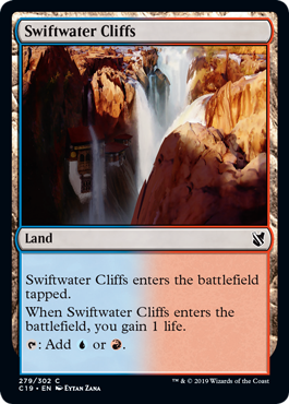 Swiftwater Cliffs (Commander 2019) Light Play