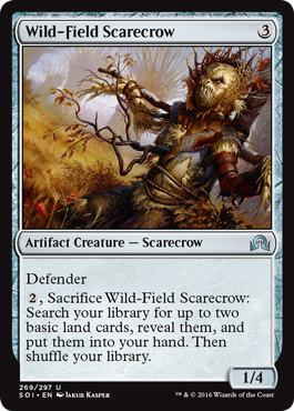 Wild-Field Scarecrow (Shadows Over Innistrad) Light Play