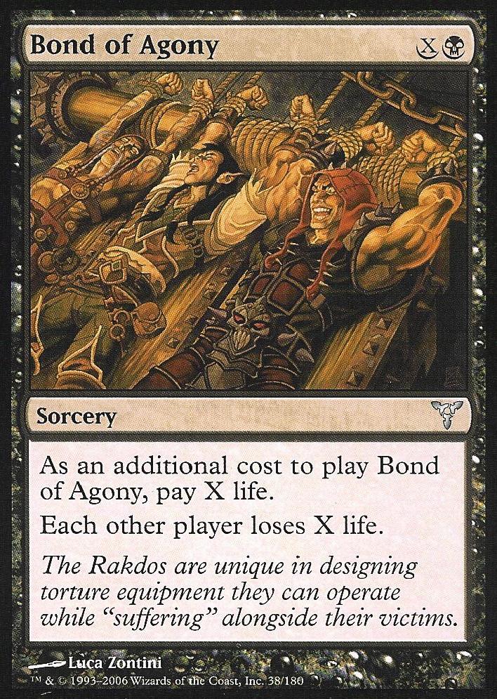 Bond of Agony (Dissension) Light Play Foil