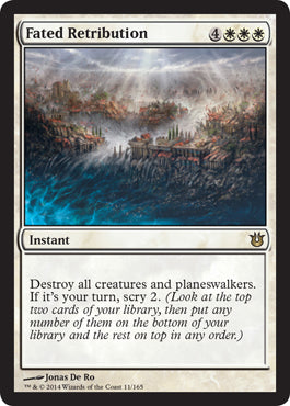 Fated Retribution (Born of the Gods) Damaged / Poor