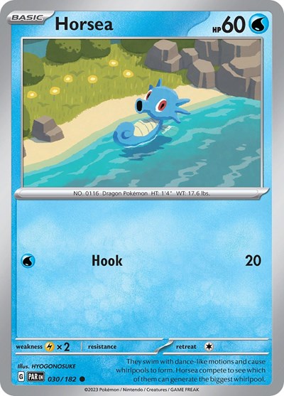 Horsea (Scarlet and Violet: Paradox Rift) Light Play