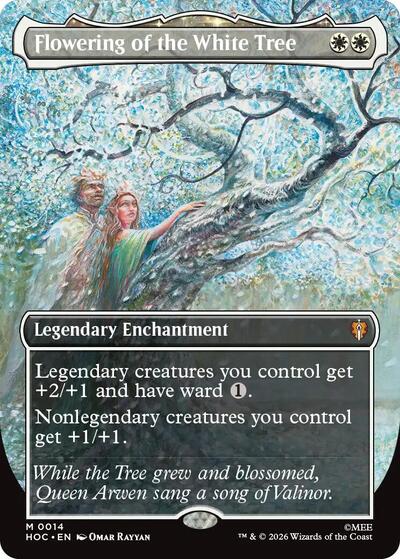 Flowering of the White Tree (Borderless) (The Hobbit: Eternal-Legal) Light Play