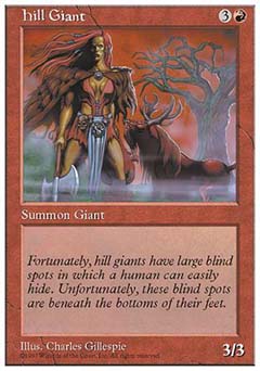 Hill Giant (5th Edition) Light Play
