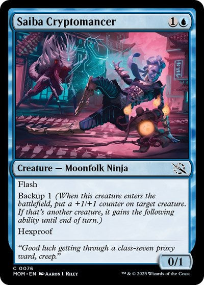 Saiba Cryptomancer (March of the Machine) Light Play